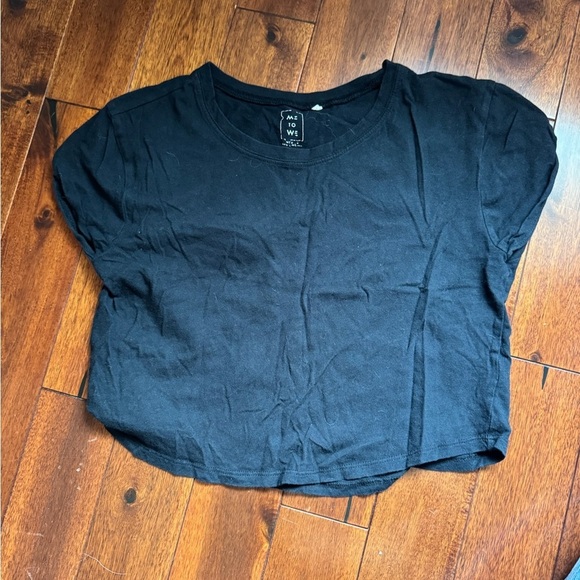 Black Crop Top - Picture 4 of 4